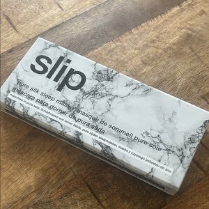 New Slip Silk Sleep Mask in Marble Design